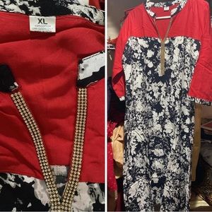 Indian women wear kurta that can go with jeans or leggings